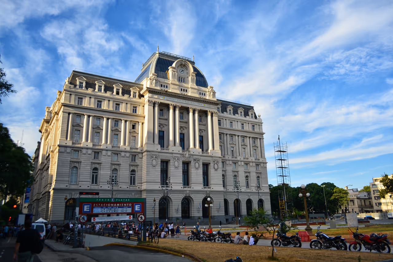 Libertad palace in Buenos aires