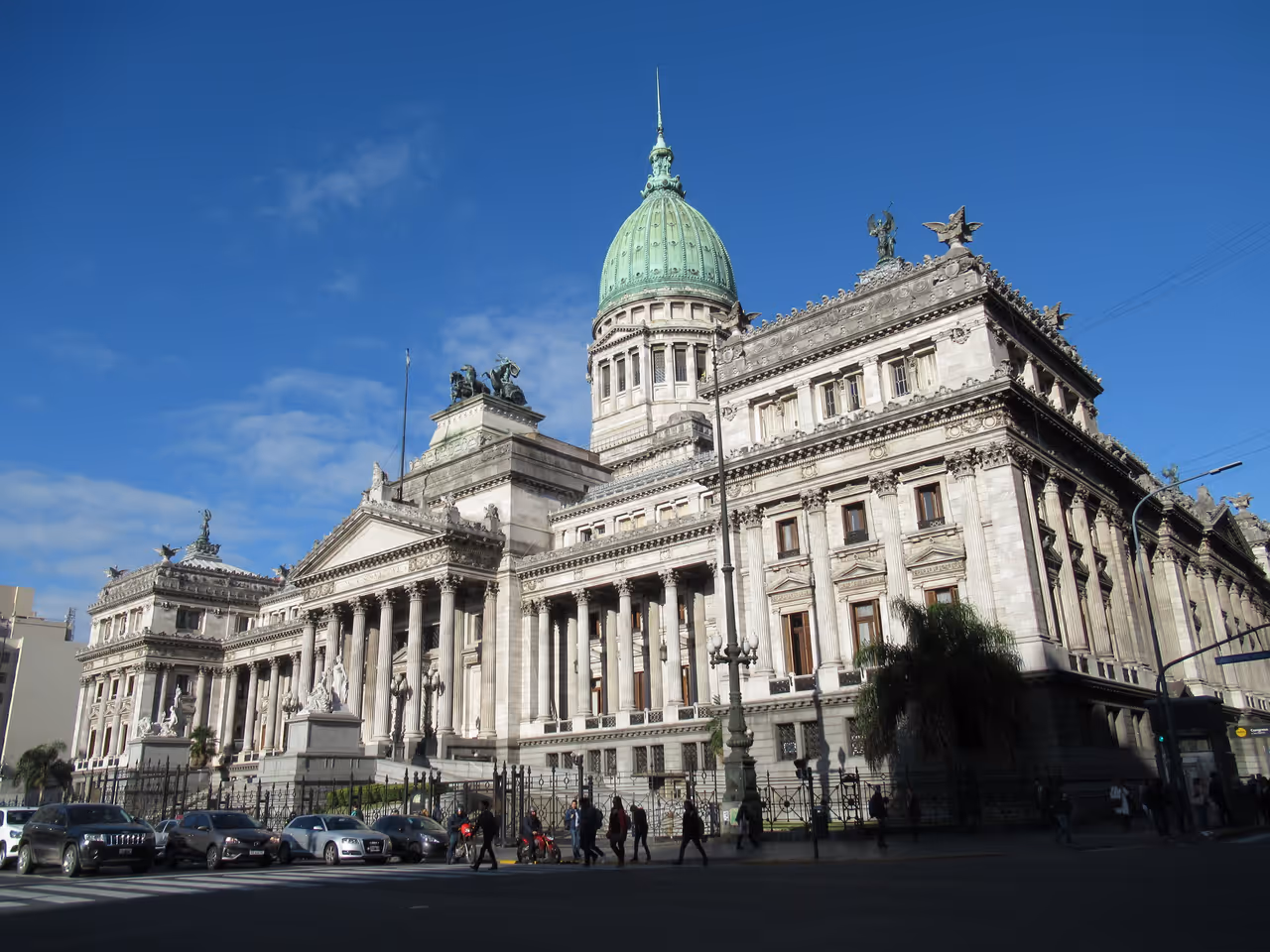 National congress palace in Buenos aires