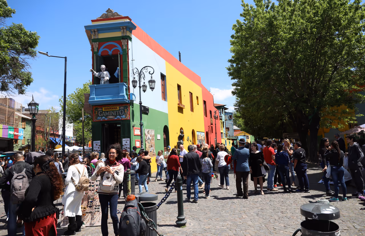 Caminito in Buenos aires