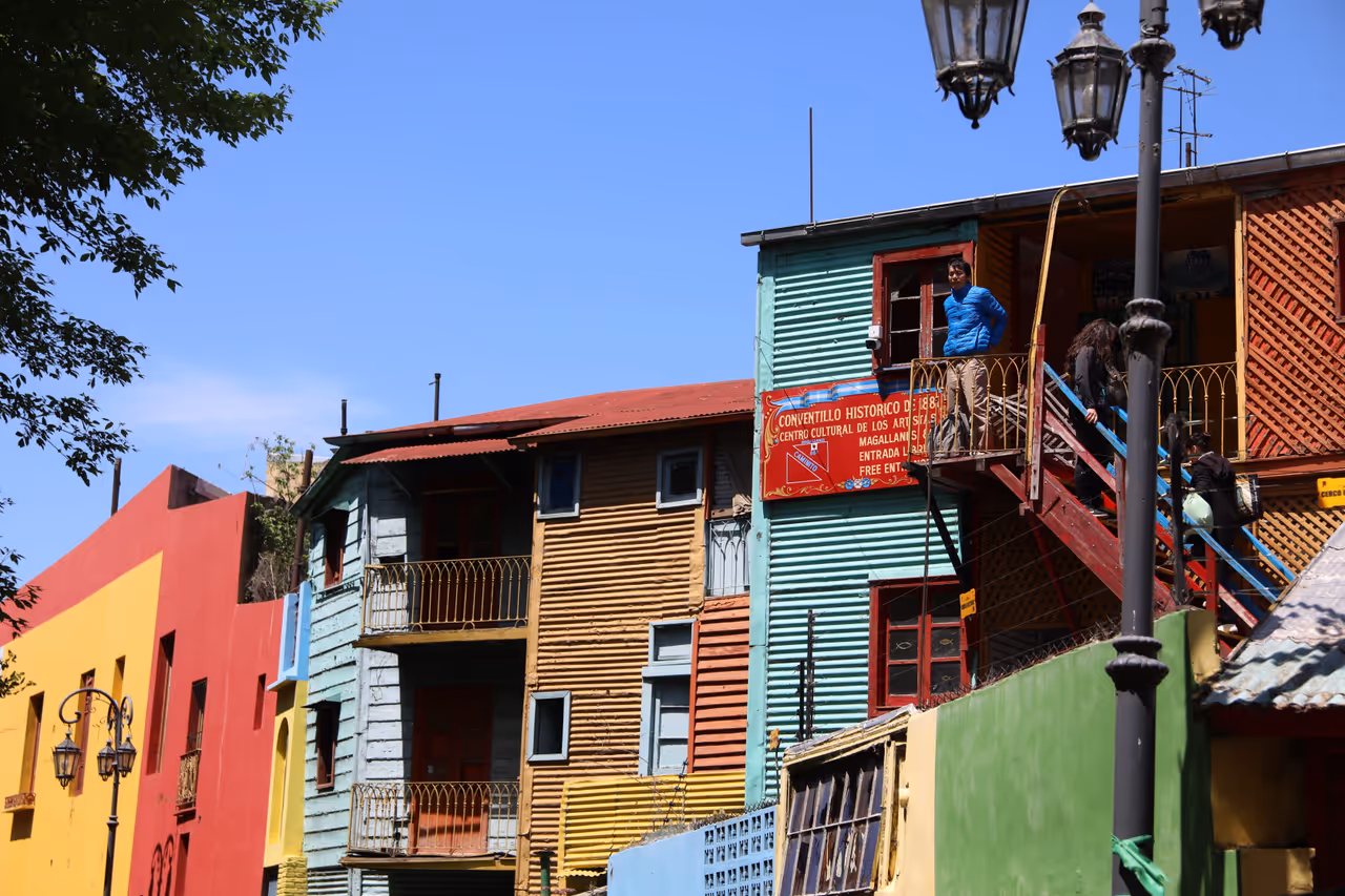 Caminito in Buenos aires