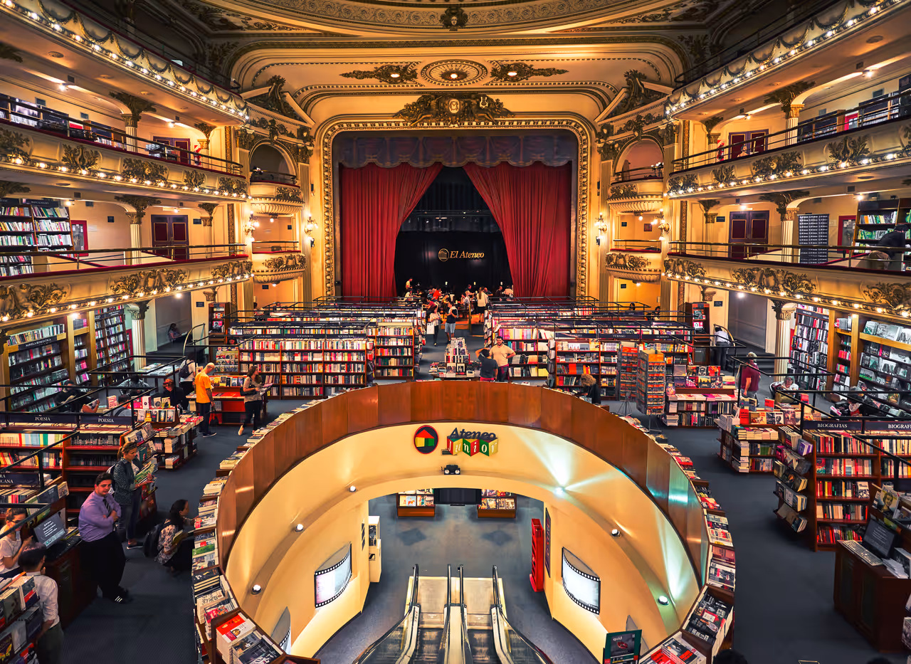 El ateneo grand splendid in Buenos aires