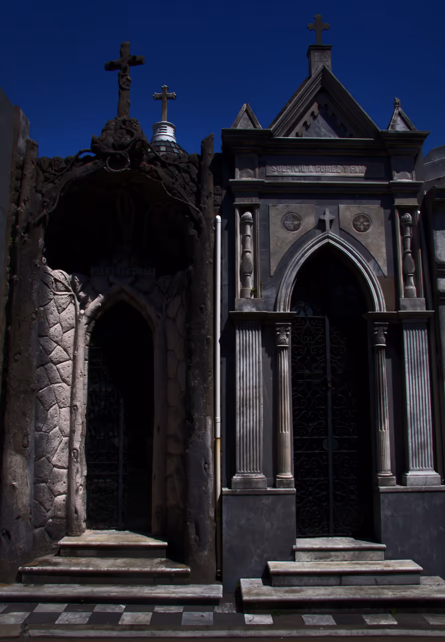 La recoleta cemetery in Buenos aires