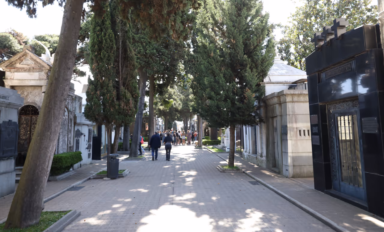 La recoleta cemetery in Buenos aires