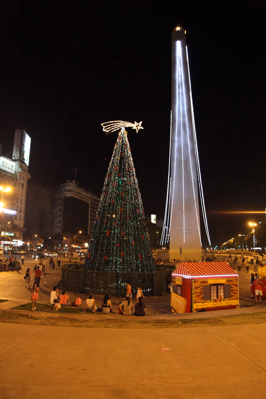 Obelisk of in Buenos aires
