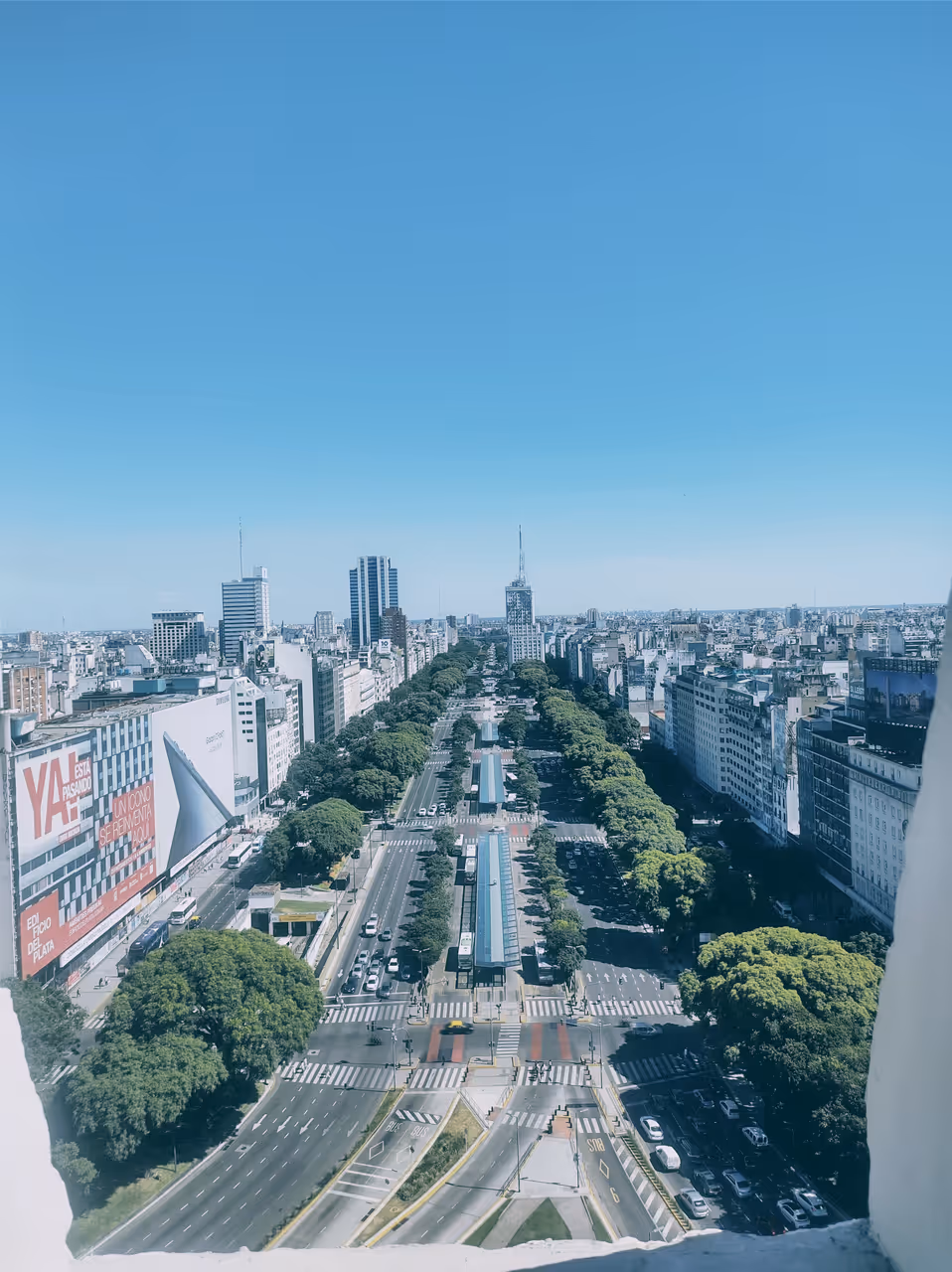 Obelisk of in Buenos aires