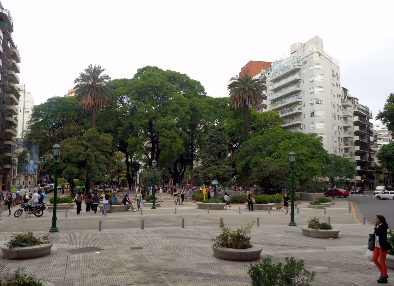 Plaza Güemes in buenos aires