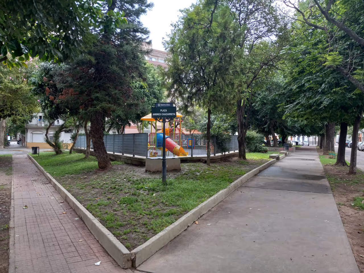 Parque chas labyrinth in Buenos aires
