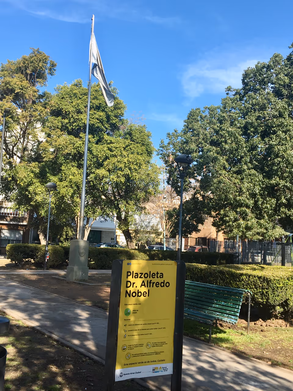 Parque chas labyrinth in Buenos aires