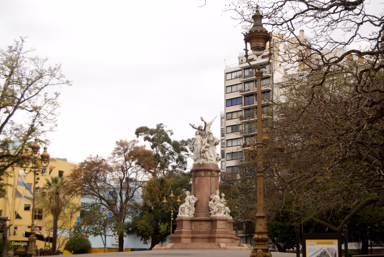 Recoleta artisan fair market in Buenos aires