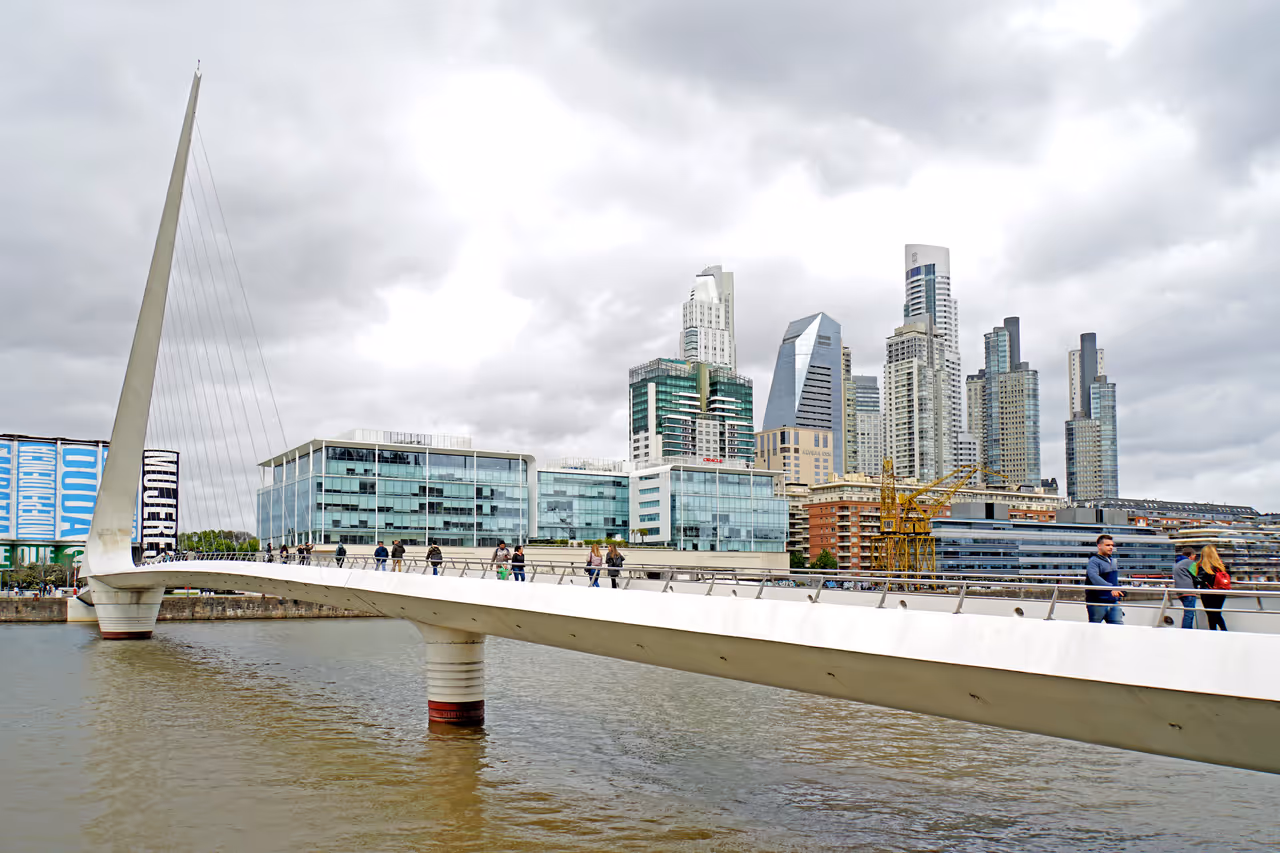 Puerto madero nightlife spot in Buenos aires