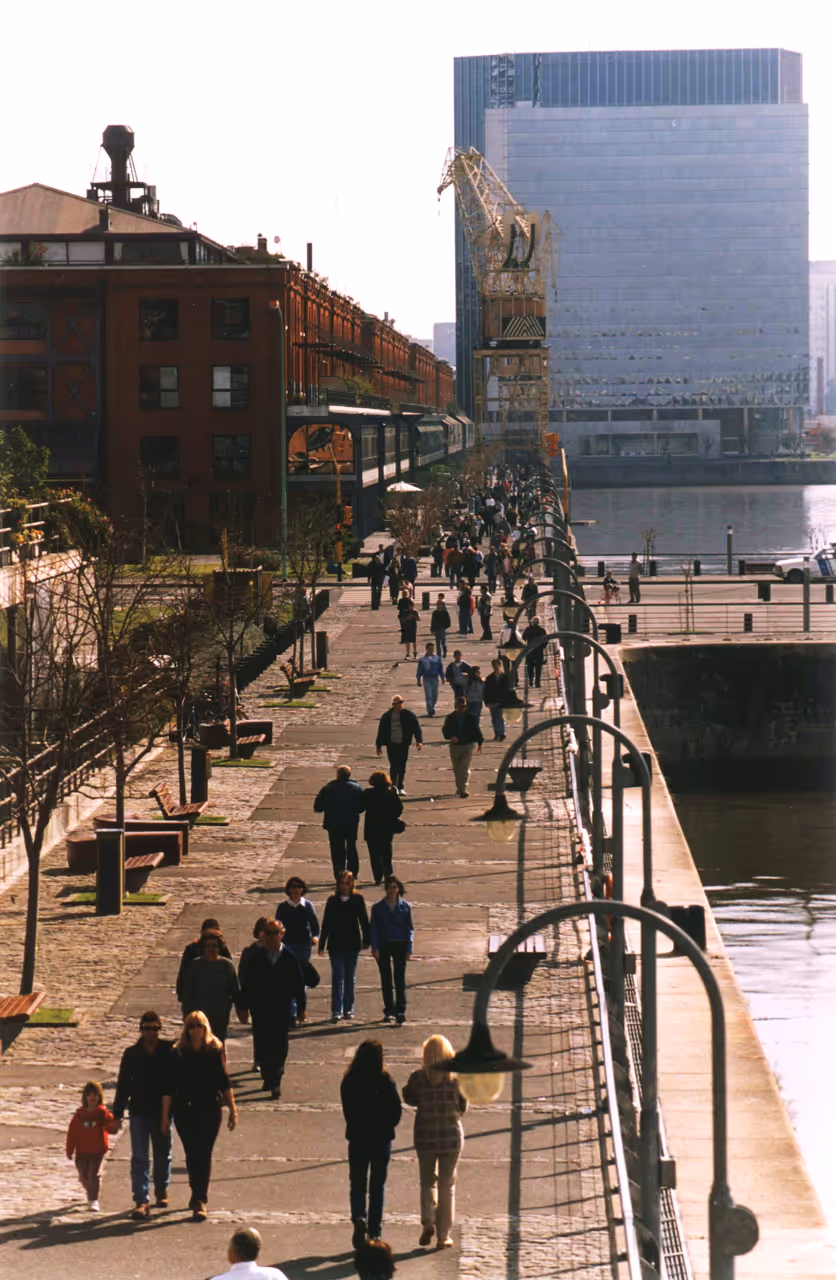 Puerto madero nightlife spot in Buenos aires