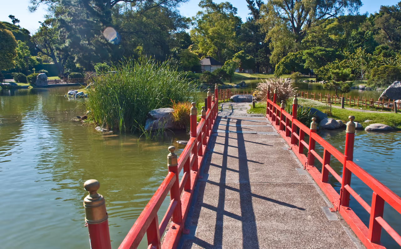 Japanese gardens in Buenos aires