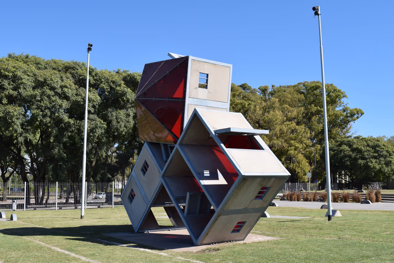 Remembrance park in Buenos aires