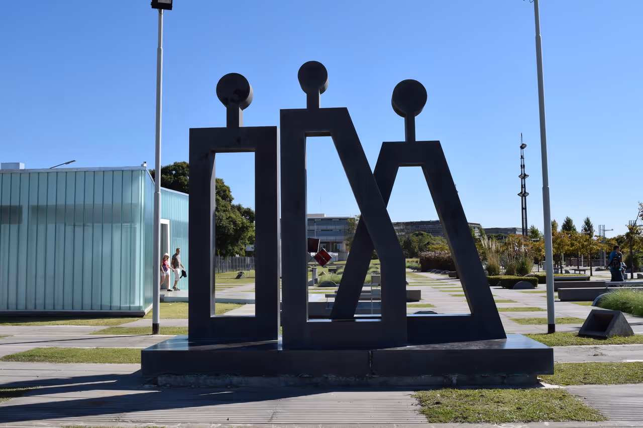 Remembrance park in Buenos aires