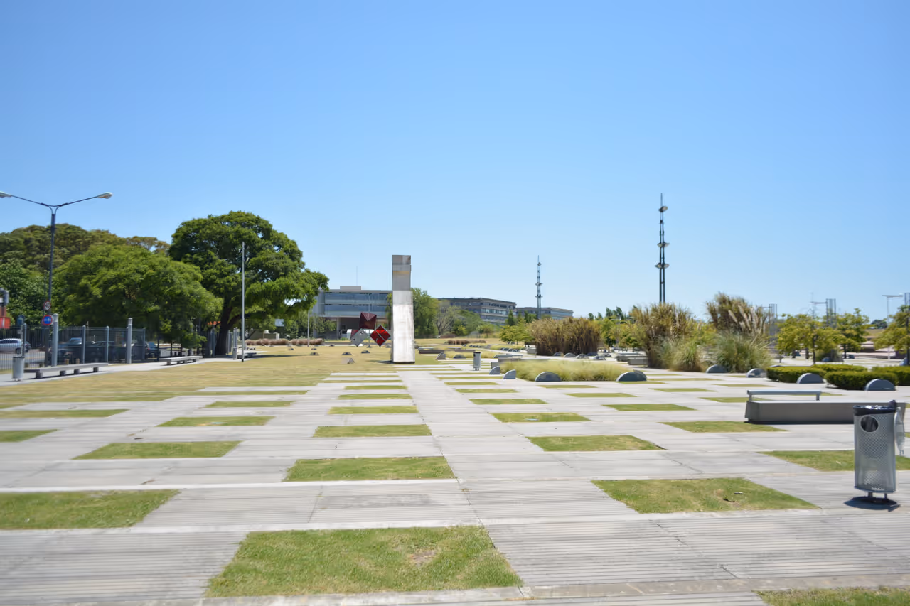 Remembrance park in Buenos aires