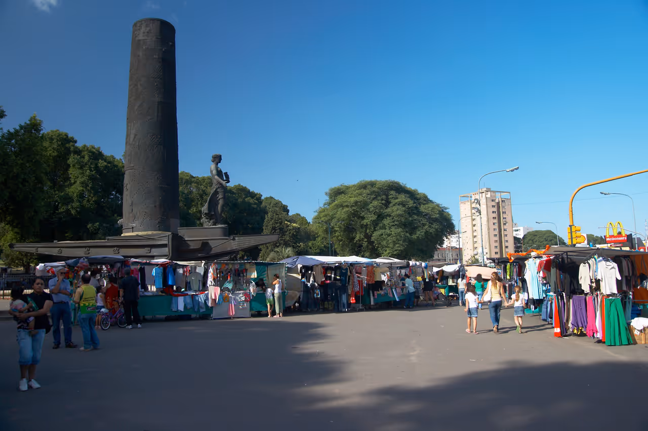 San telmo sunday stroll stroll in Buenos aires
