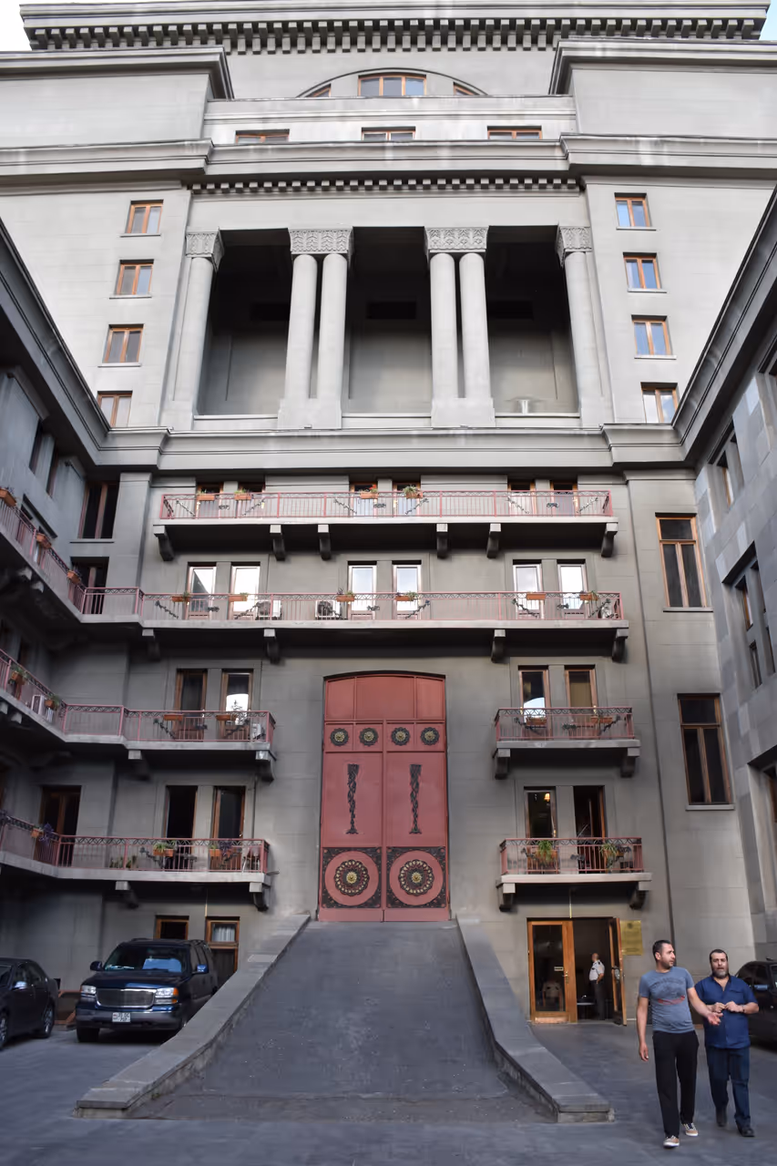 Alexander spendiaryan national academic opera and ballet theatre in Yerevan