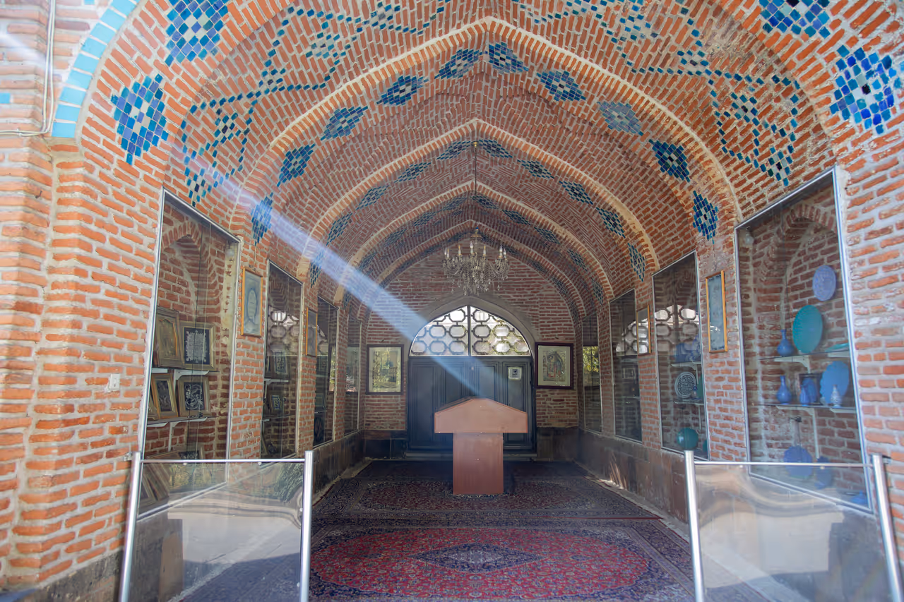 Blue mosque in Yerevan