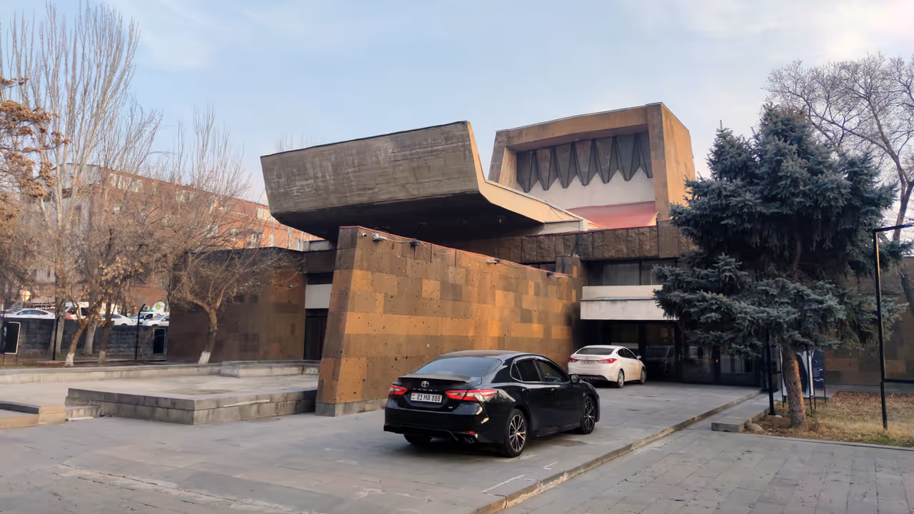The green belt circuit cycling in Yerevan