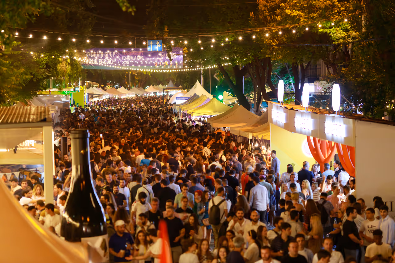Wine days festival in Yerevan