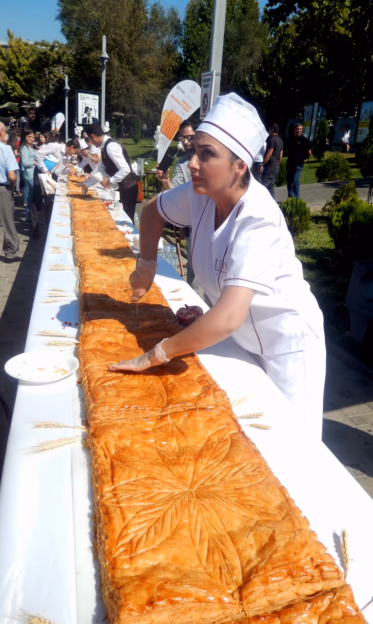 Gata food in Yerevan