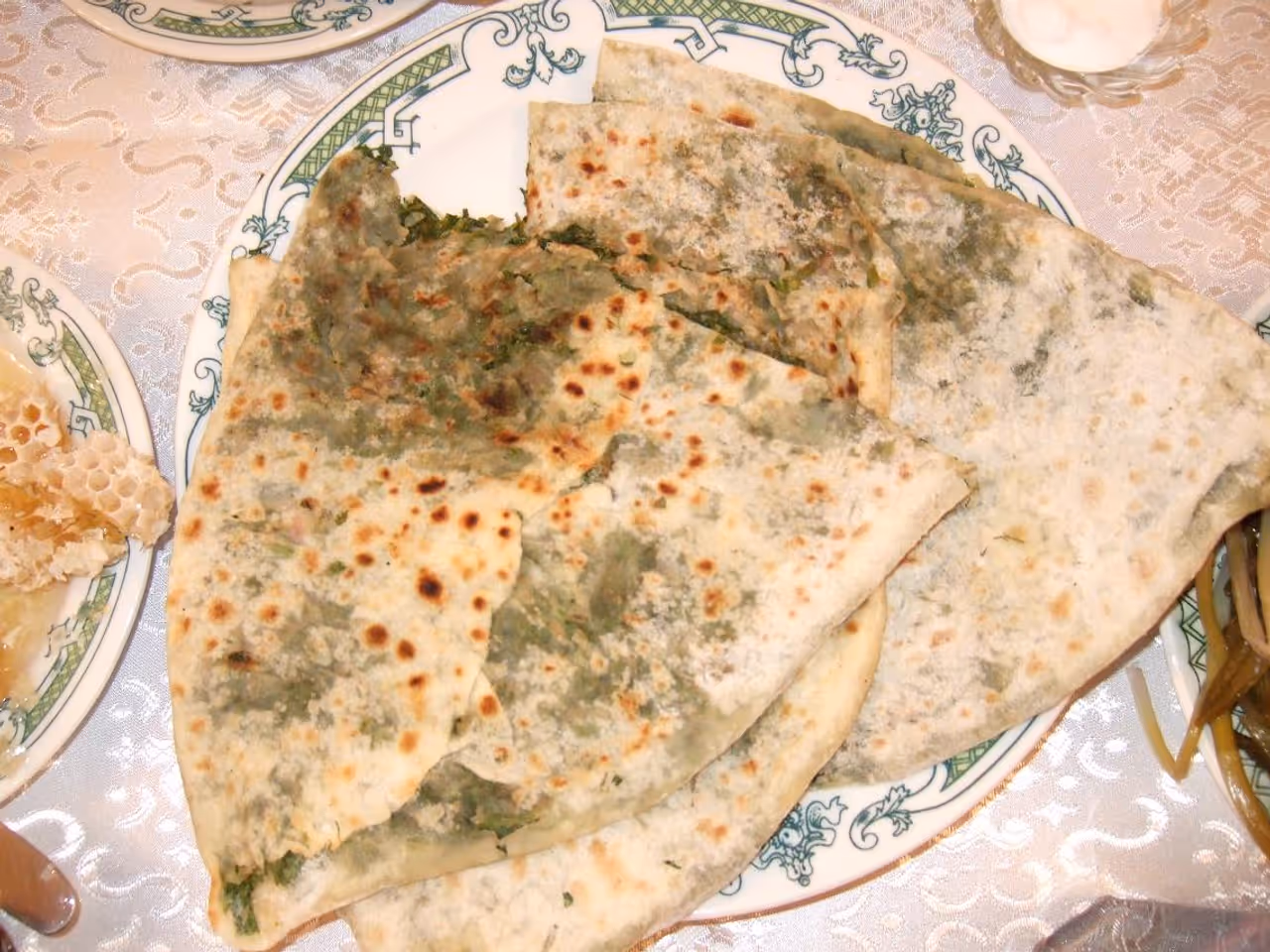 Zhingyalov hats food in Yerevan