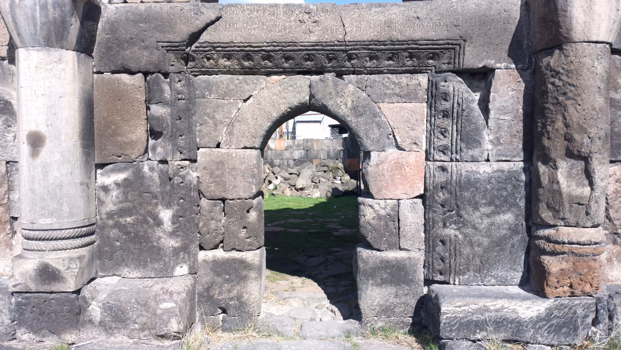 Avan church ruins in Yerevan