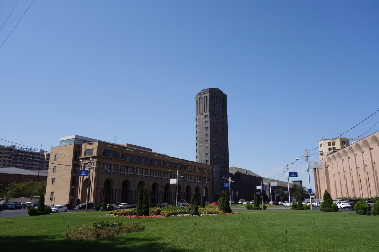 Ararat brandy factory in Yerevan