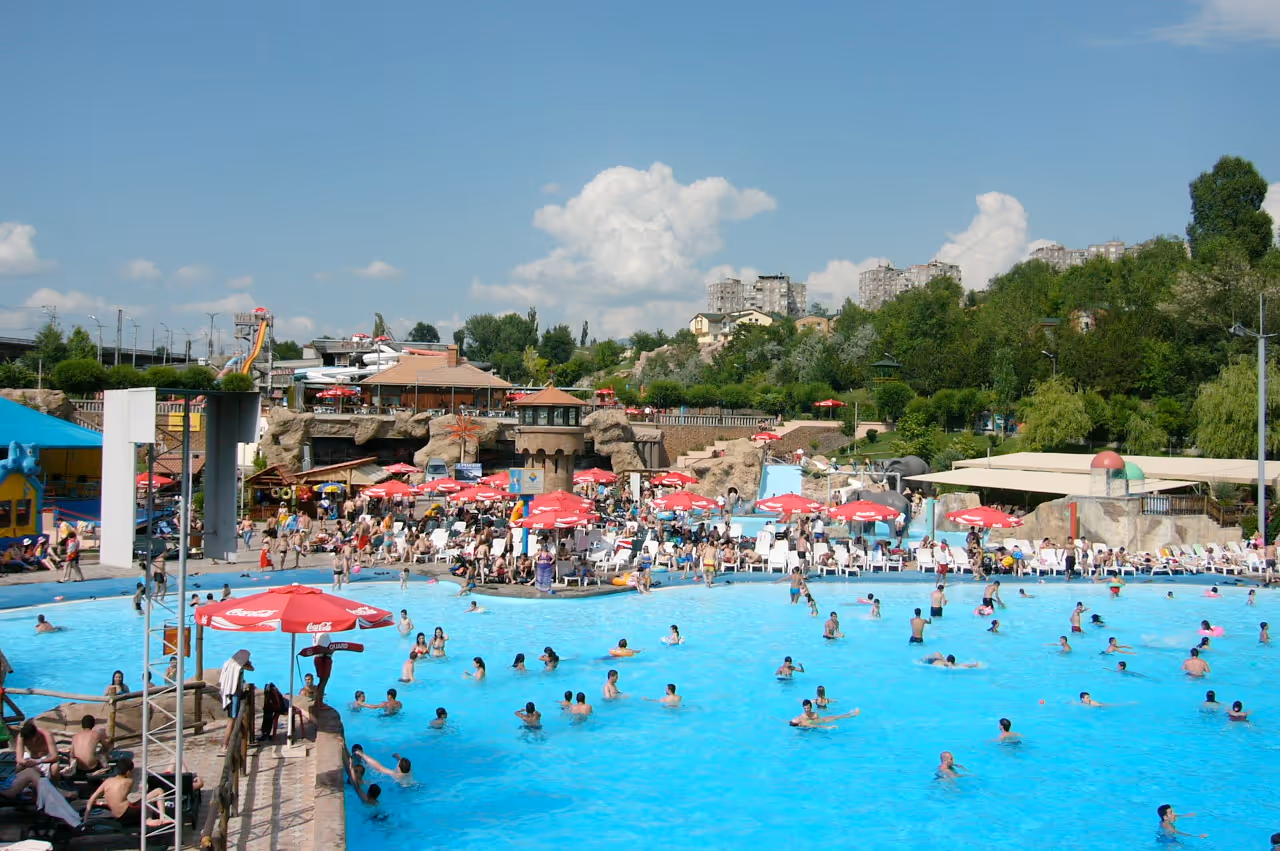 Water world in Yerevan