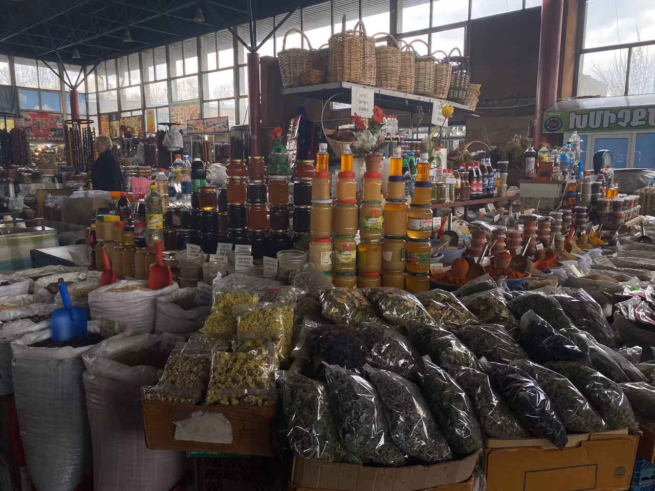 Gum market market in Yerevan
