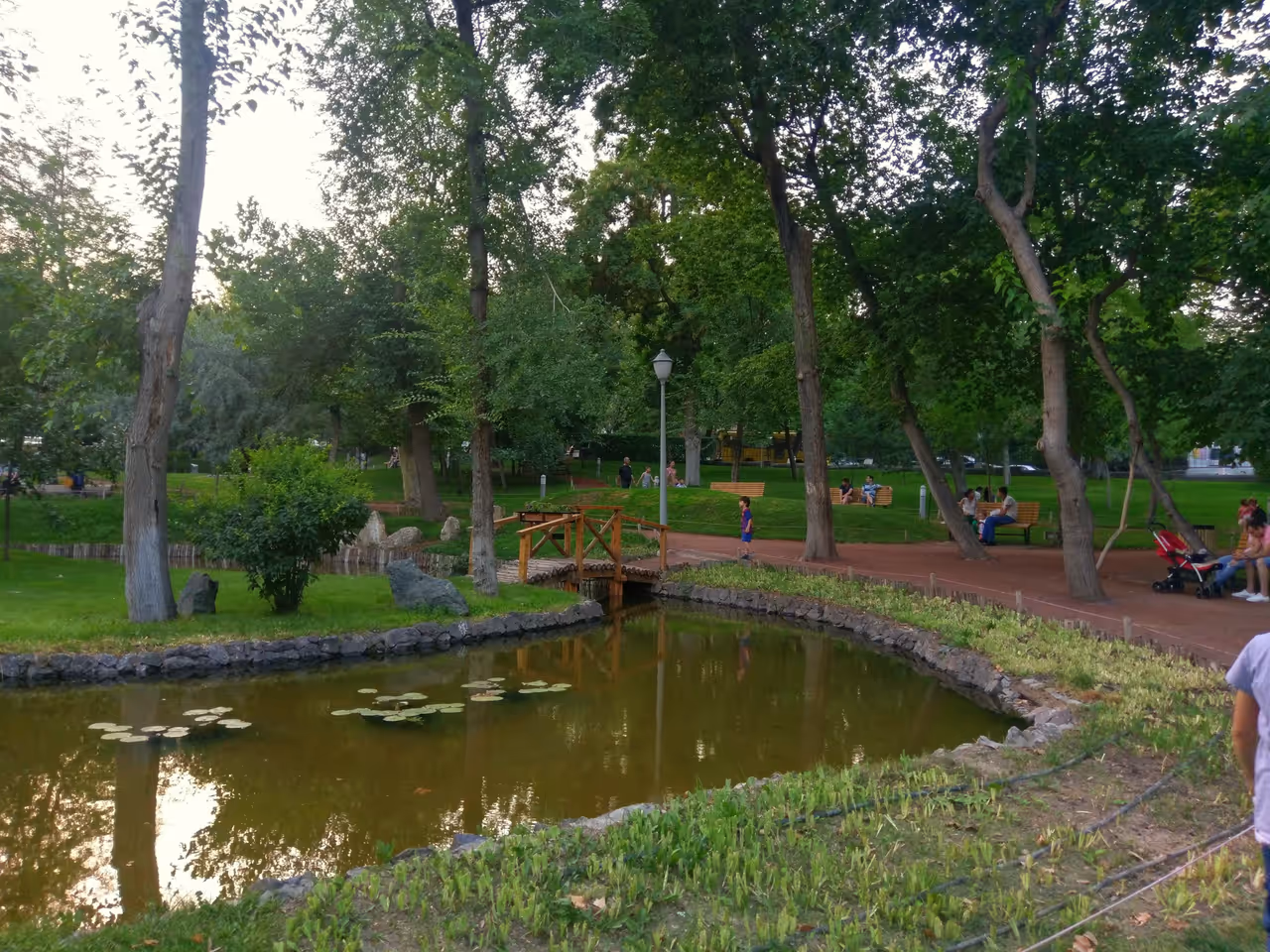 Lovers' park in Yerevan