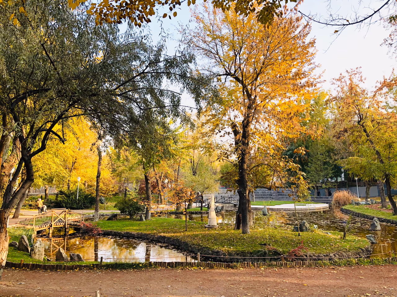 Lovers' park in Yerevan
