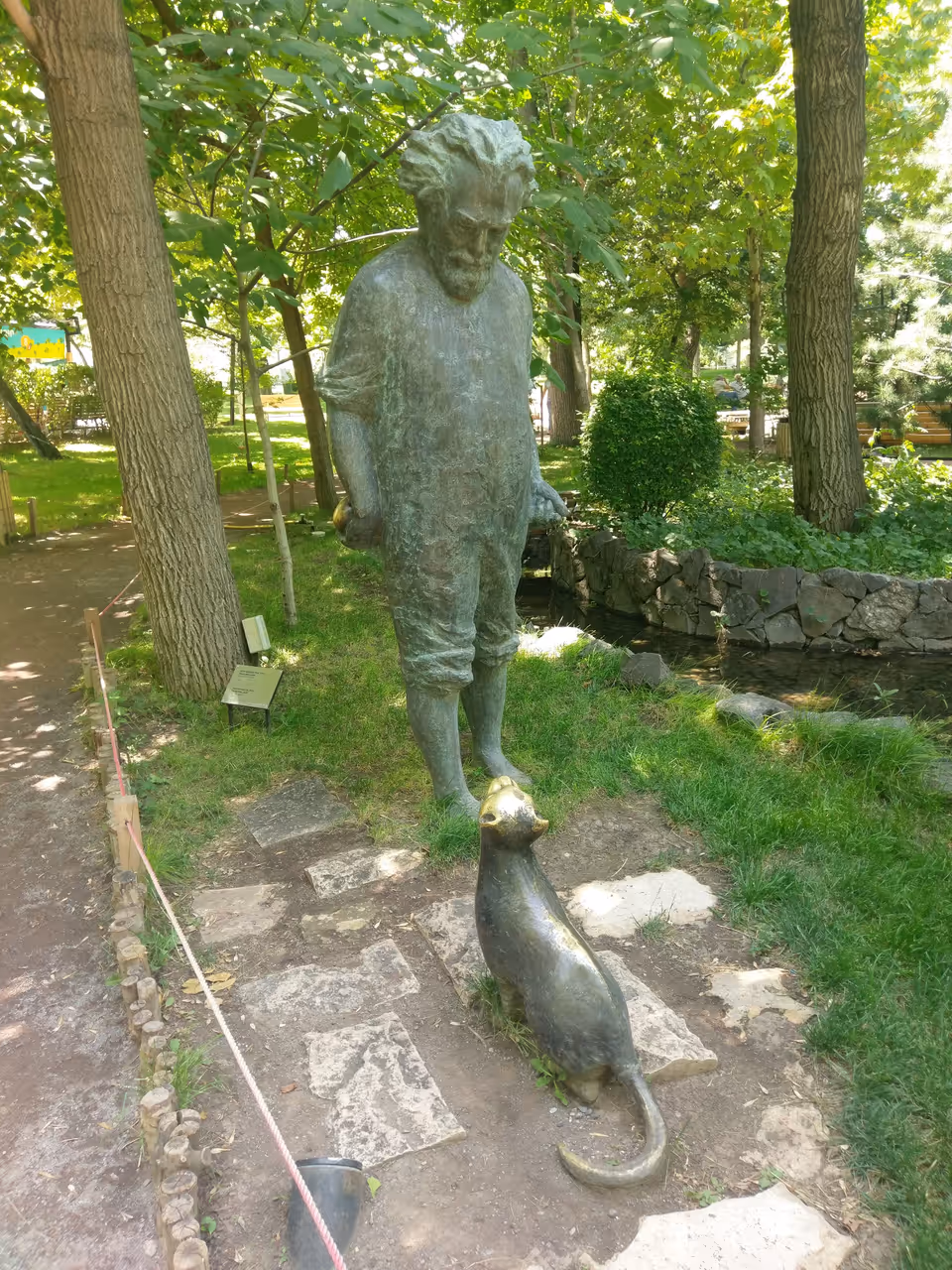 Lovers' park in Yerevan