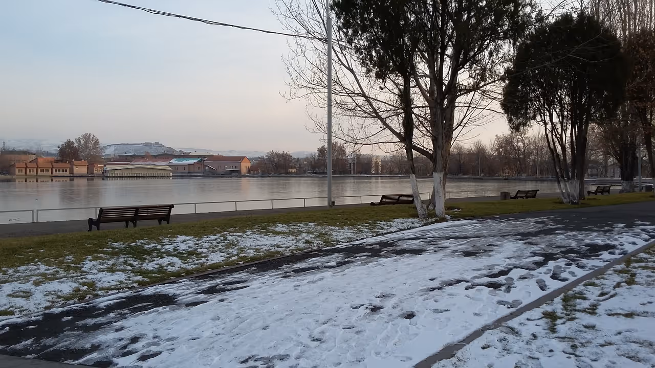 Lyon park in Yerevan