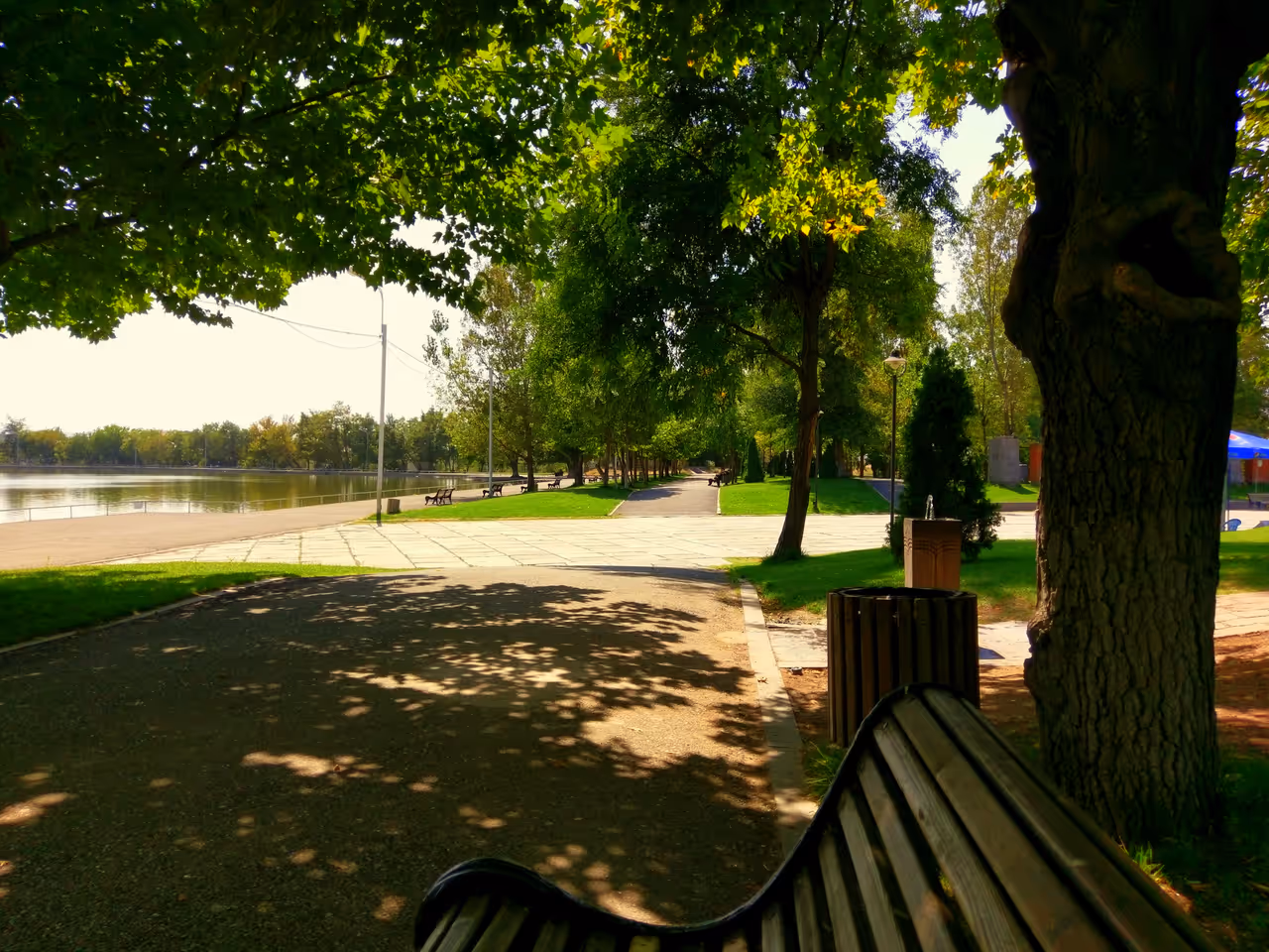 Lyon park in Yerevan