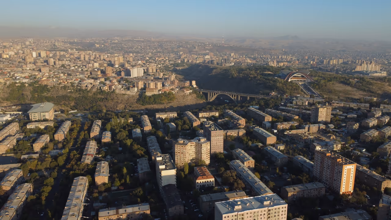 Kievyan bridge in Yerevan