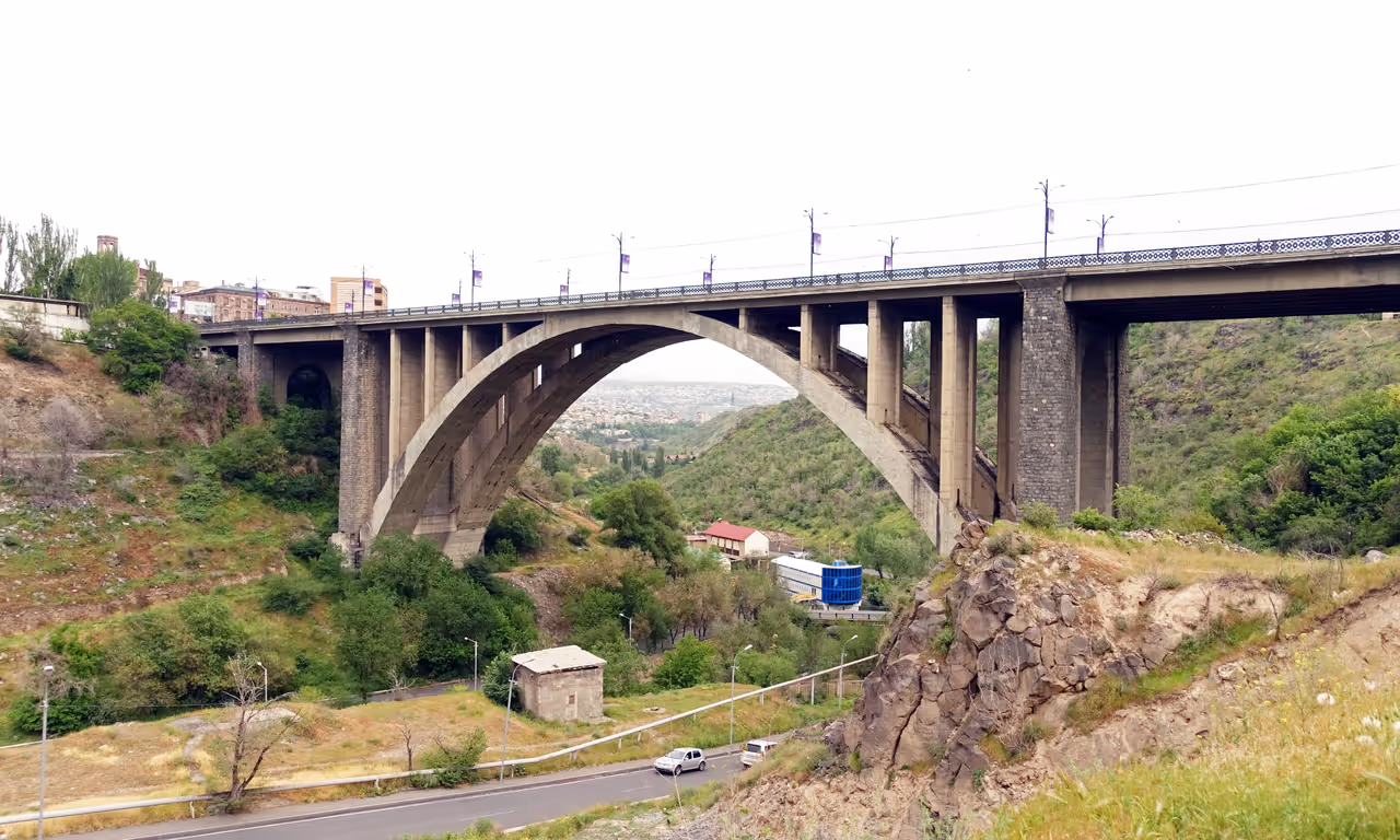 Kievyan bridge in Yerevan