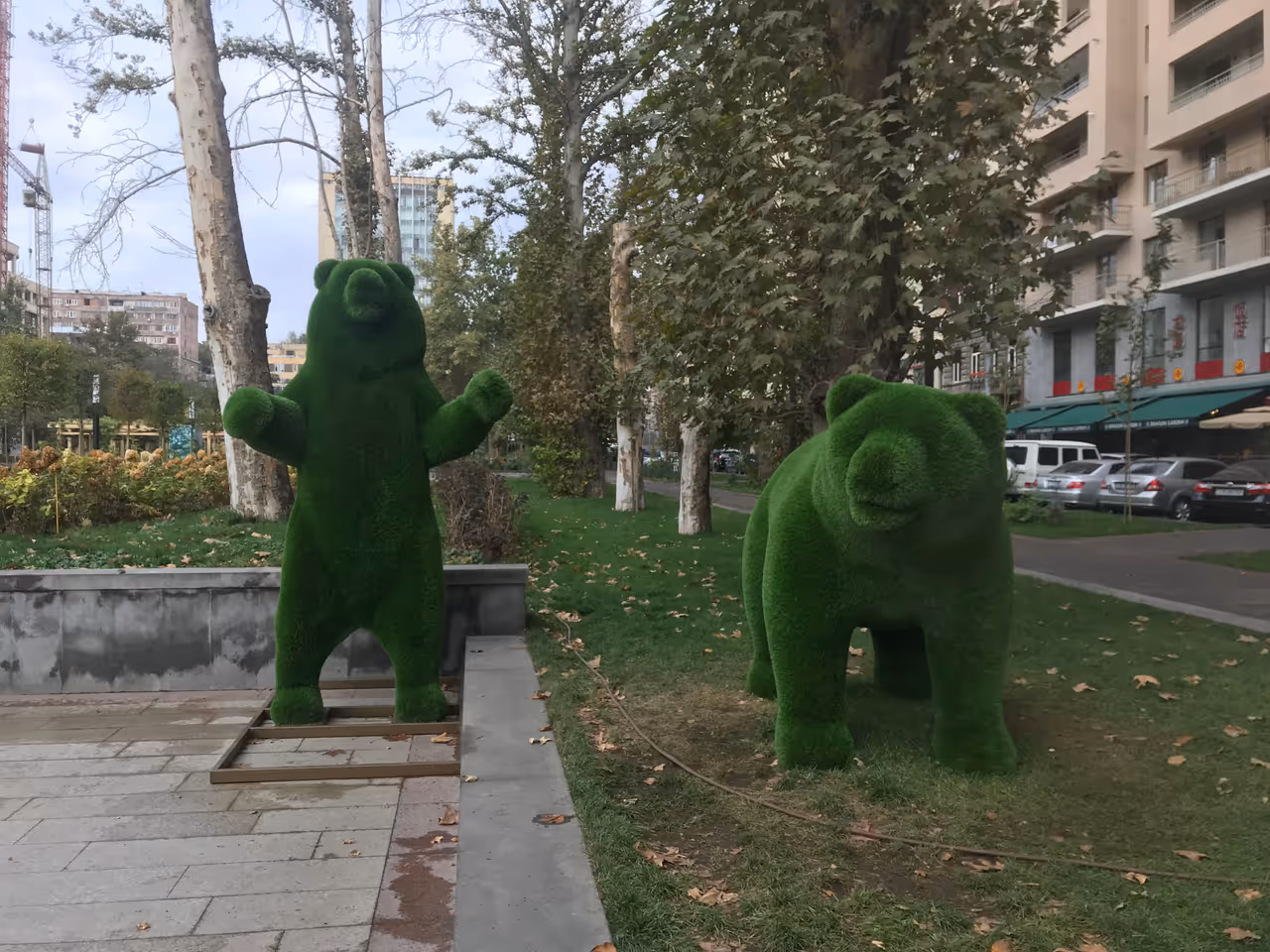 The old city and kond stroll stroll in Yerevan