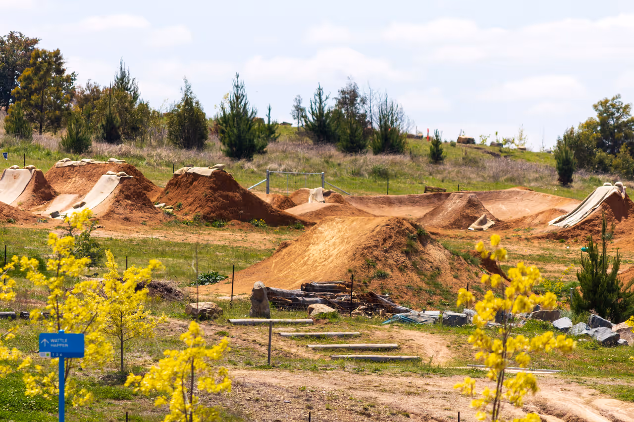 Mountain biking in Canberra