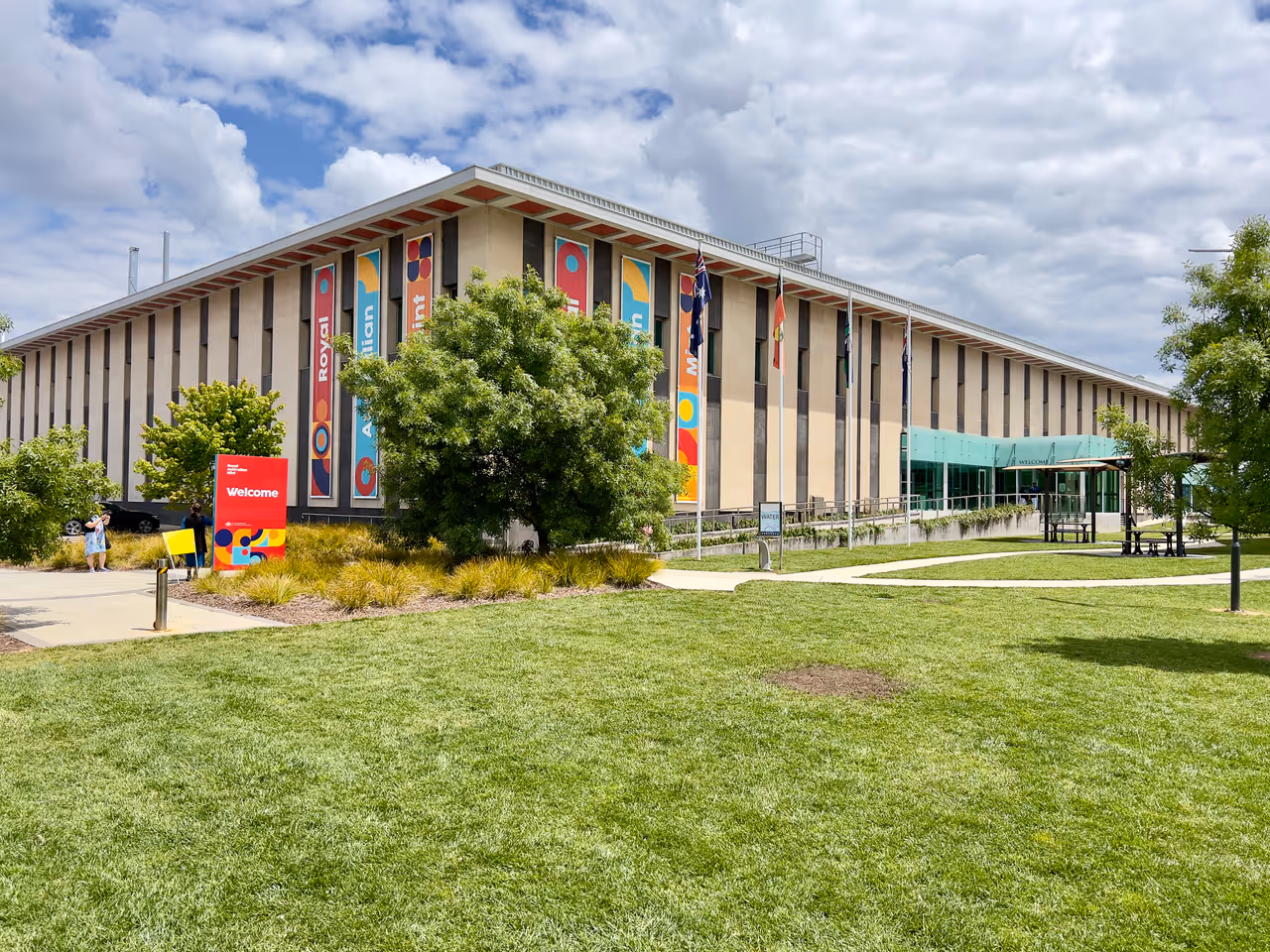 Royal australian mint in Canberra