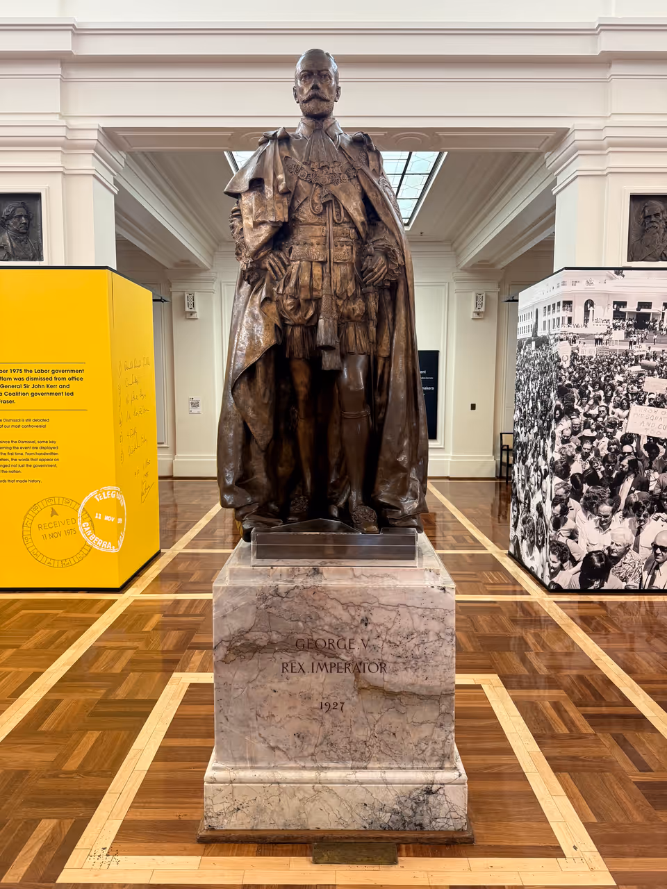 Explore the museum of australian democracy at old parliament house in Canberra