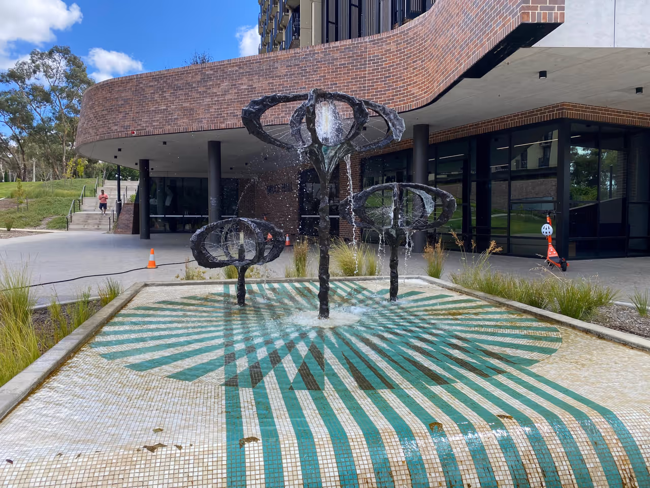 Fountain in canberra