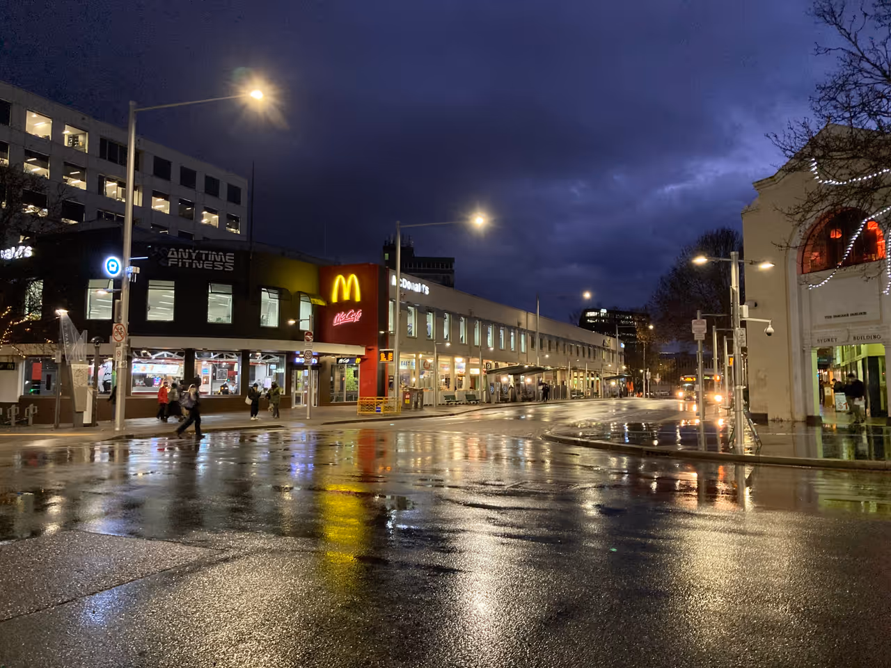 The corner of Mort and Alinga Streets in Canberra