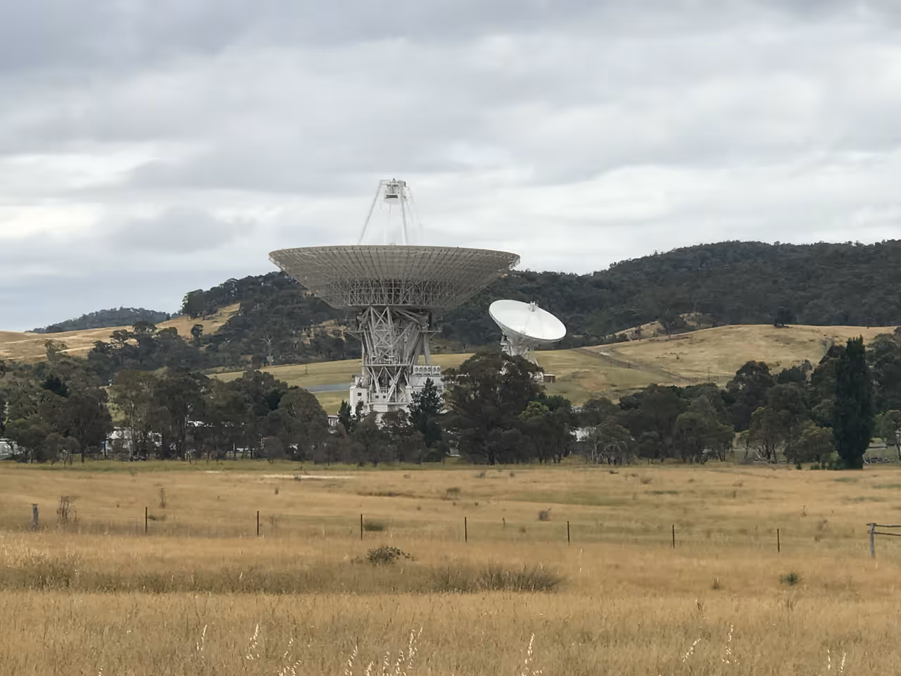 Deep space communication complex in Canberra