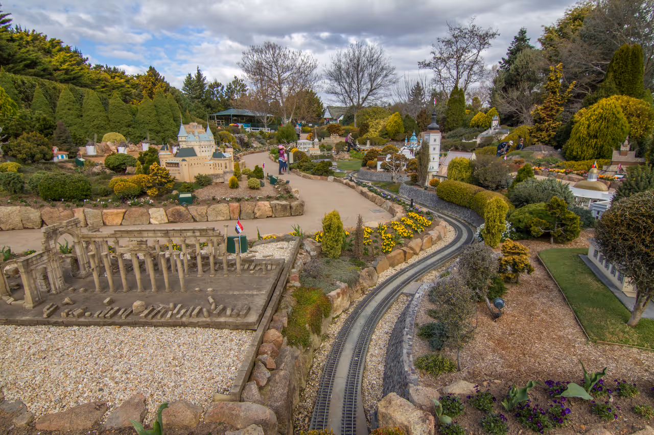 Cockington green gardens in Canberra