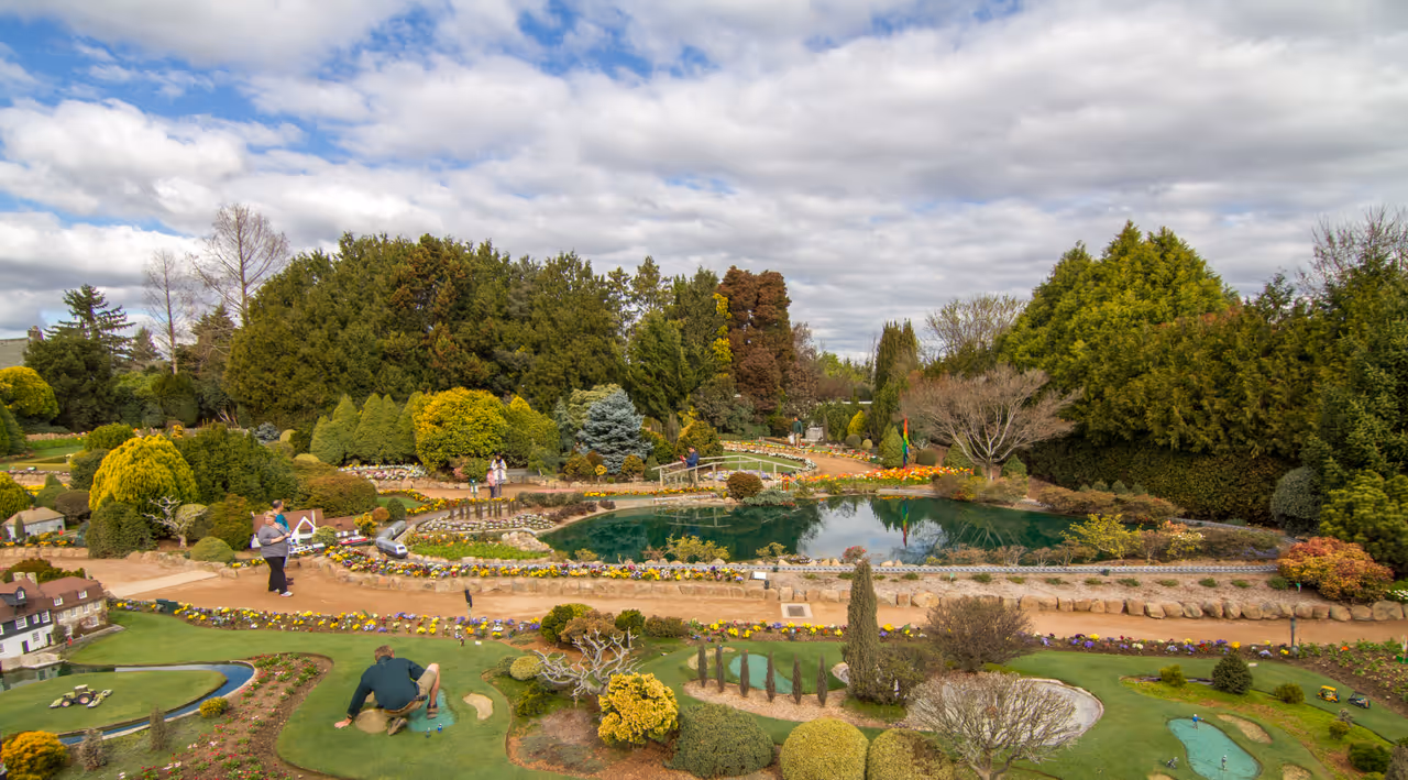 Cockington green gardens in Canberra