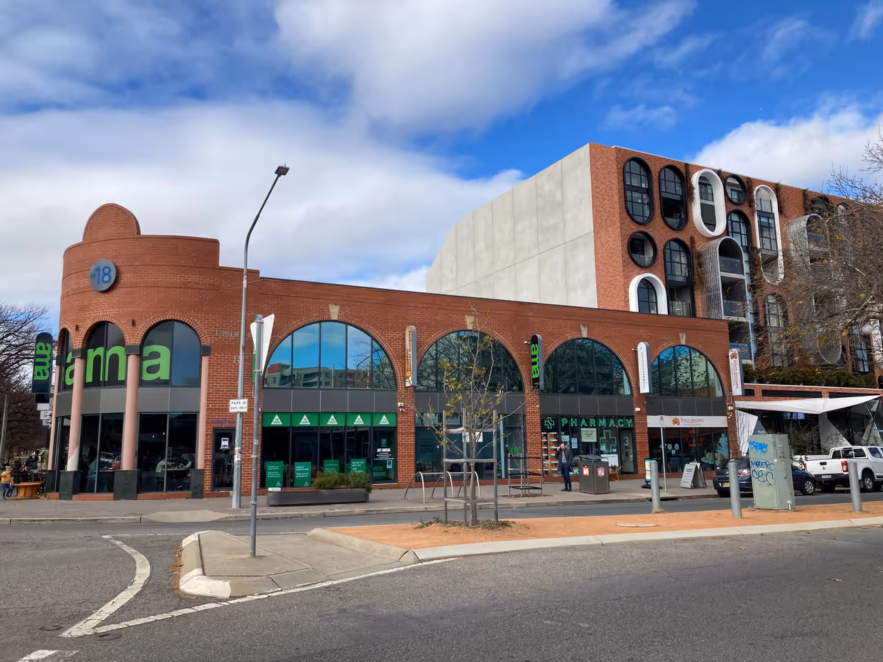 The south-east Corner of Lonsdale and Elouera Streets in Braddon