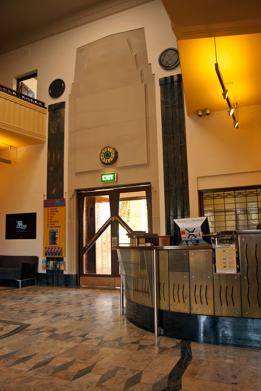National film and sound archive in Canberra