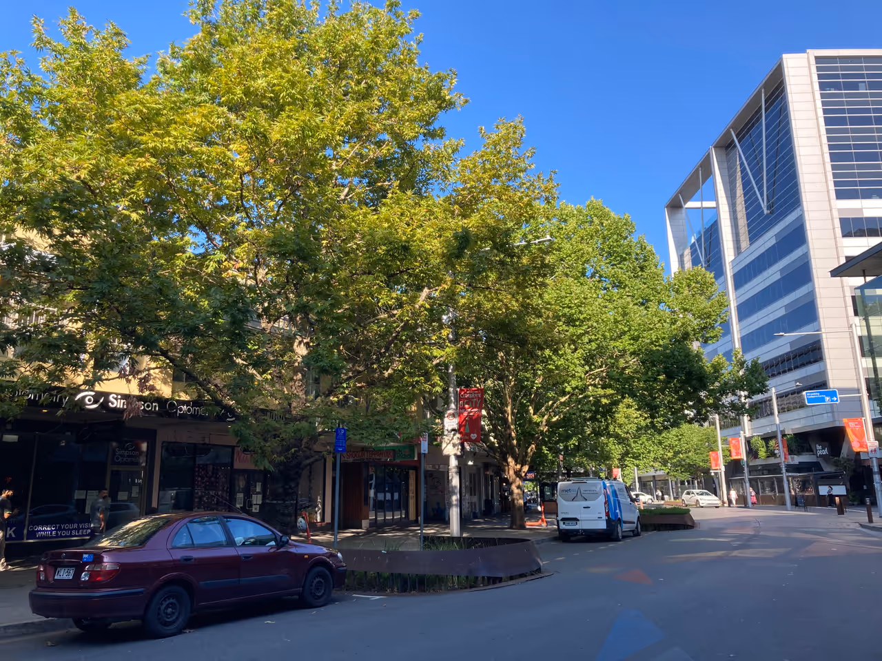 Bunda street nightlife spot in Canberra