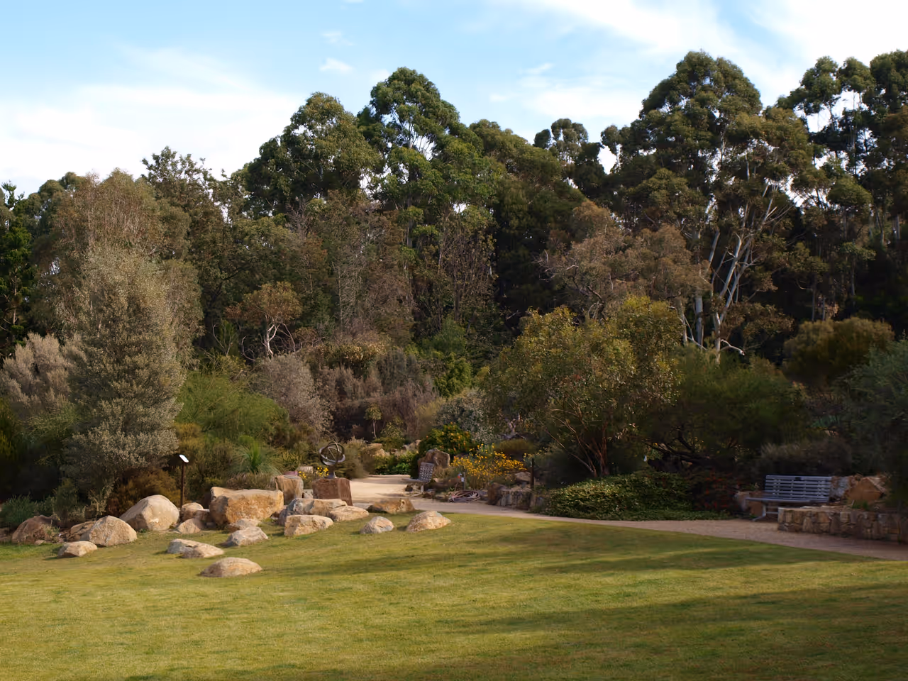 Australian National Botanic Gardens in Canberra